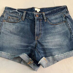 🎁NWT! J. Crew Rolled Cuff Jean Short Size 27